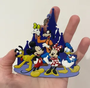 Vintage Disney Parks Rubber keychain thumbnail 1