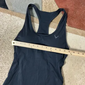 Bucked Up Logo Athletic Racerback Romper Womens Small Black Performance Bodysuit thumbnail 3
