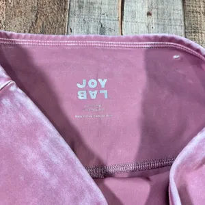 JoyLab Pink Acid Wash Ruffle Hem High Waisted Yoga Leggings Womens XS thumbnail 5