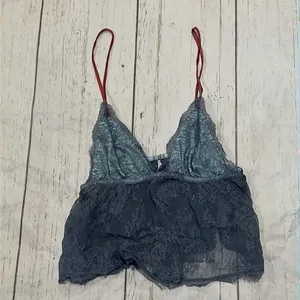 Victoria’s Secret blue lace night camisole thumbnail 3
