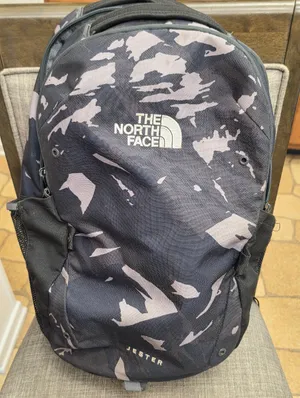 The North Face Jester Black Camo Backpack thumbnail 1