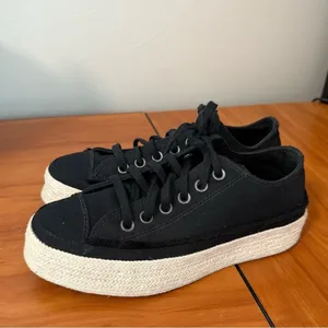 Converse Chuck Taylor All Star Espadrille Low 'Trail‎ to Cove Black 567685C Sz 7 thumbnail 6