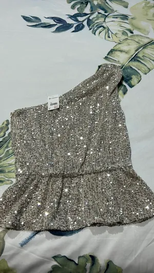 Sequin Generation top Silver thumbnail 4