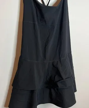 Offline Maggie Black Ruffle Workout Athletic Tennis Pickleball Dress thumbnail 4