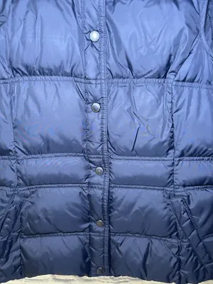 Lands' End Women’s Medium puffer Vest Black 80% Down 20% Feathers Winter thumbnail 3