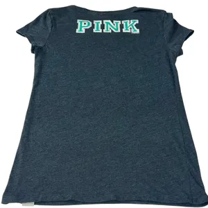 VTG Victoria's Secret PINK Michigan State Spartans Sequin T-Shirt Size L Gameday thumbnail 8