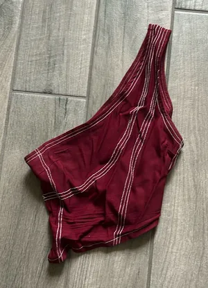 Motel one shoulder top thumbnail 1