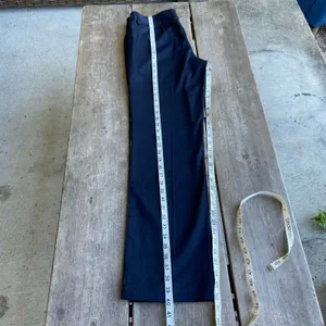 Greg Norman Womens Pants Size 4 Navy‎ Blue Basic Slacks Solid NEW thumbnail 8