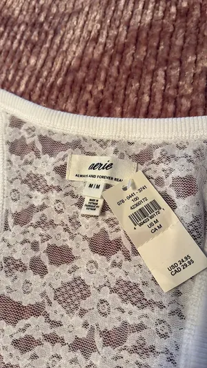 Aerie lace layering tank thumbnail 2