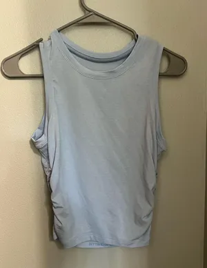 Lululemon License to Train Tank Top Blue thumbnail 1