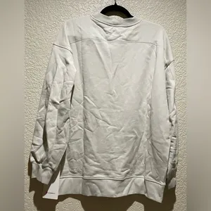 Lululemon NWT Perfectly Oversized Crewneck Sweatshirt Pullover Bone 6 graphic thumbnail 3