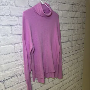 J. Crew Wool Blend Turtleneck Sweater Women’s Size XL Classic Relaxed Fit Knit thumbnail 2