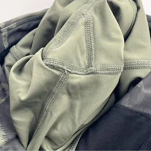 Vuori Stride Pocket Leggings‎ Size Small Green Camo Women’s High Waist VW429 thumbnail 9