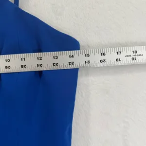 Amanda‎ Uprichard Odean New York Blue Dress Sleeveless Asymmetrical Mini Party S thumbnail 2