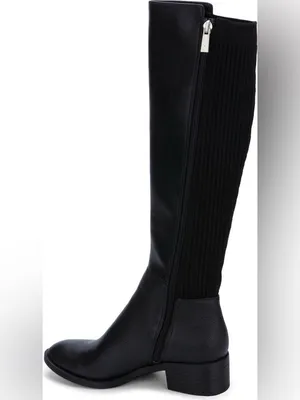 Kenneth Cole New York Women's Levon Tall Shaft Knee High Riding Boots- Size 7M thumbnail 2