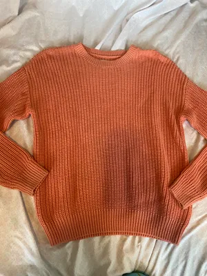Sonoma coral knit sweater thumbnail 3