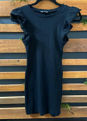 ZARA Mini Dress Black thumbnail 1