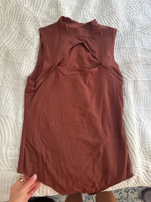 Abercrombie Brown Cut-Out Bodysuit thumbnail 1