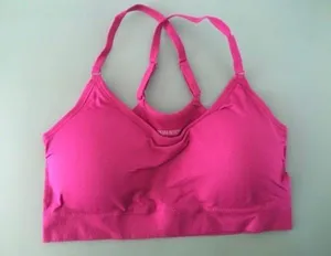 Pink Sports Bra thumbnail 1