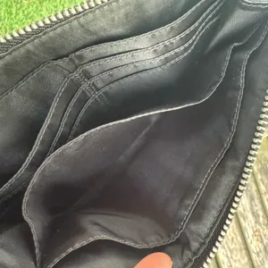 Coach Signature Zippy Wallet Black‎ Silver V thumbnail 6