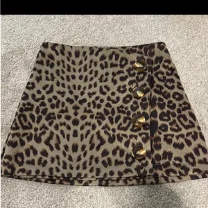 Altar’d State Baara Leopard Skirt thumbnail 3