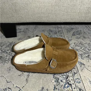 Birkenstock Buckley Shearling Suede Leather thumbnail 2