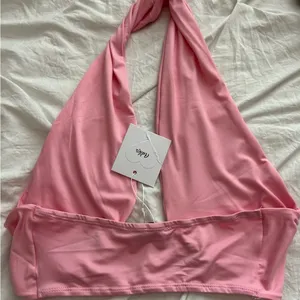 NWT Adika “Angel” Pink Halter Neck Women Top small thumbnail 5