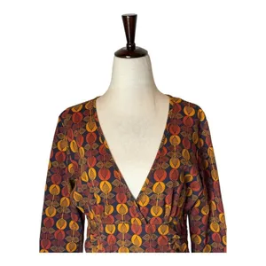 Patagonia‎ Dress Women Medium Orange Bijou Dot Bengal Margot Mini Athleisure thumbnail 4