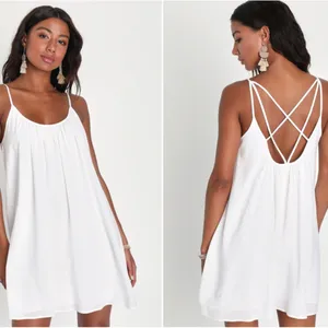LULU's Bachelorette Engagement Bridal Shower Honeymoon Casual Mini Dress NWOT thumbnail 2