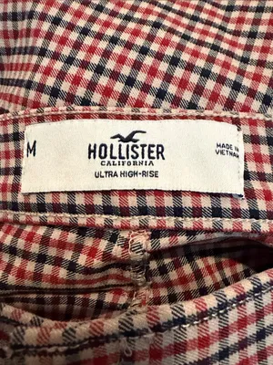 HOLLISTER ultra high gingham pants thumbnail 4