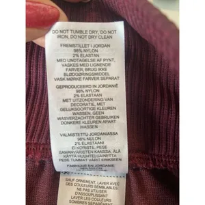 Gymshark Vital Seamless 2.0 High Rise Joggers Baked Maroon Marl Size Medium Run‎ thumbnail 8