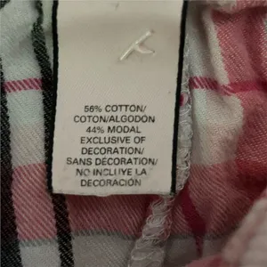 Victoria's Secret Women's M Pink Plaid Pajama Pants Elastic Waist‎ with Pockets thumbnail 7