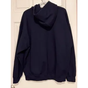 Gildan Dry Blend Woman's Blue Go‎ Pirates Football Hoodie Size XL thumbnail 2