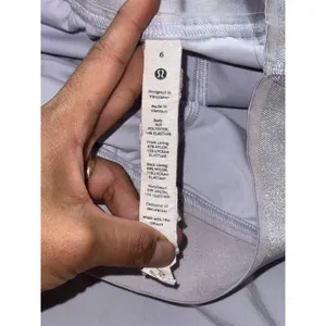 Lululemon Court Rival High-Rise Skirt Tennis Pickleball Light Blue Size 6 thumbnail 4