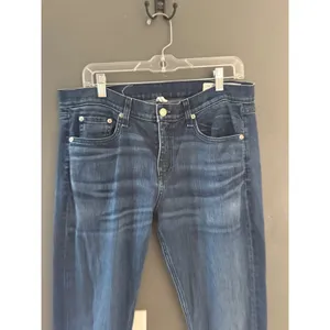 Rag‎ & Bone High Rise Skinny Jeans Dark Wash Blue Denim Size 30 thumbnail 3