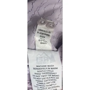 REI Co-op Sahara Shirt Small UPF Fishing Hiking Lilac Topographic Print Gorpcore thumbnail 11