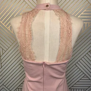 Lulu's Endlessly Alluring Blush Lace‎ Bodycon Dress thumbnail 7