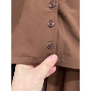 Aritzia Sunday Best Brown Skirt Set‎ Coquette Preppy Y2K Size XS 0 thumbnail 4