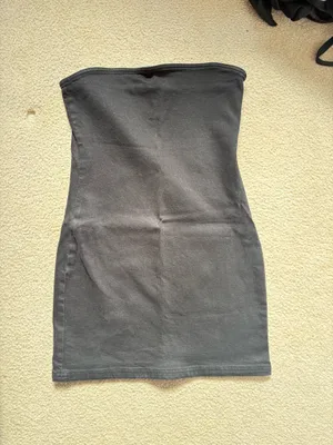 ZARA Bandeau Stretch Mini Dress thumbnail 5