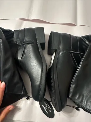 Style & Co Women’s Maliaa Buckled Tall Black Riding Boots - New - Size 7.5 thumbnail 8
