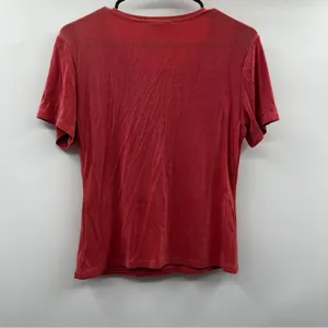 Double D Ranch Coral Pink Short Sleeve Basic Tee Shirt Size XS‎ thumbnail 4