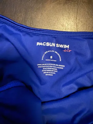 PacSun Blue Bathing Suit Bottoms thumbnail 2