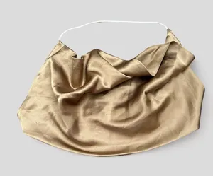 isabelle’s cabinet brown satin top thumbnail 2