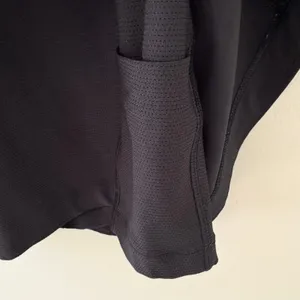 Athleta Dress Venture Out 12 Black Athletic Hiking Zip Front Built-in Shorts thumbnail 11