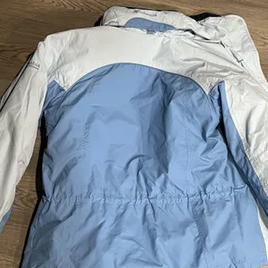 Womens Columbia Core Interchange Waterproof Blue Jacket Size Small thumbnail 7