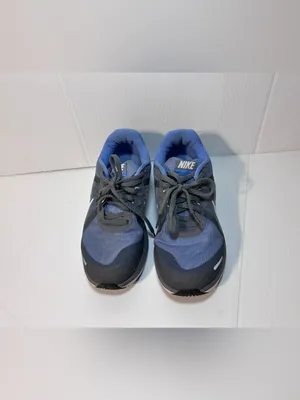 Nike blue/gray sneakers shoe women size 9 thumbnail 3
