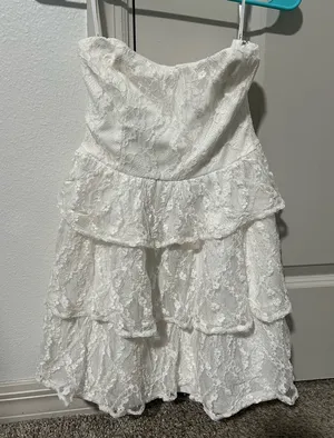 Lulus Lace Dress Strapless thumbnail 1