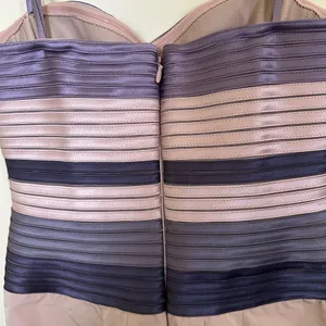BCBG Maxazria Hana Strapless Corset Top Dress thumbnail 5