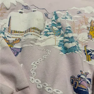 ✨🏔️ FLAGSTAFF Vintage Ski Scene Sweatshirt One Size USA Graphic 🏔️✨‎ thumbnail 7