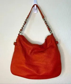 Kate Spade ♠️ Finley Satchel/Shoulder Bag in Burnished Geranium 🍊 thumbnail 10